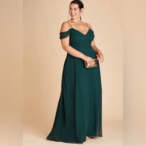 Birdy Grey Bridesmaid Devin Convertible Dress in Size 3XL Emerald Green.